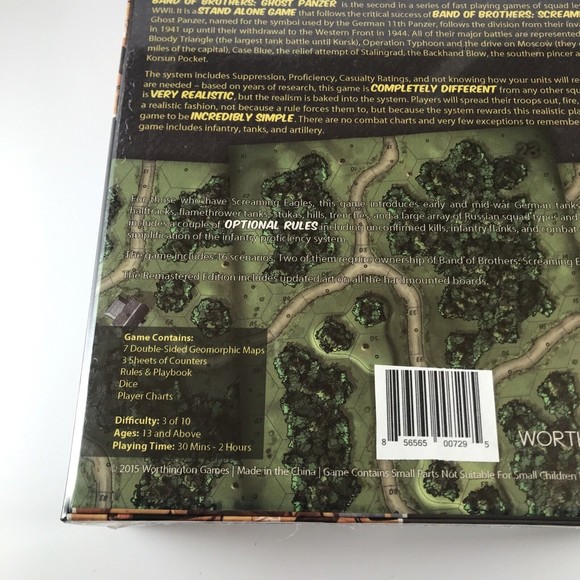 Band of Brothers Ghost Panzer Remastered Edition by Worthington Sealed - Picture 9 of 10